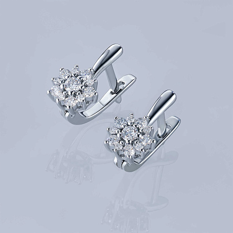 Серьги из серебра