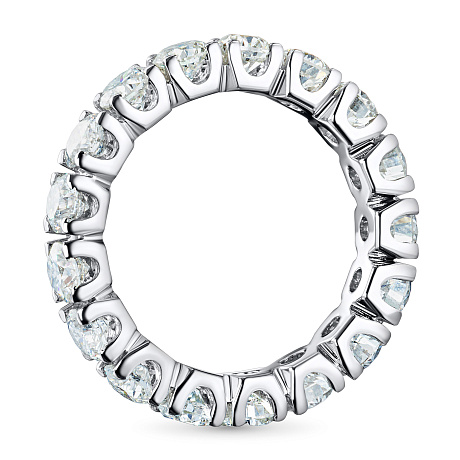 Кольцо из белого золота