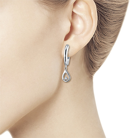 Серьги из серебра