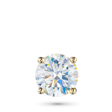 Подвеска из желтого золота