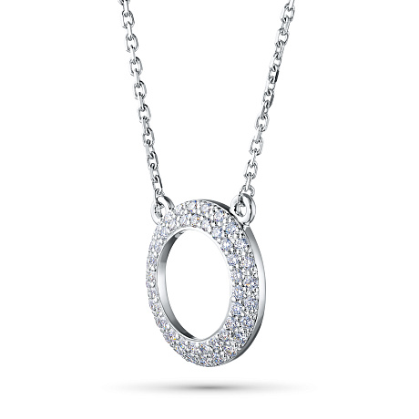 Колье из серебра