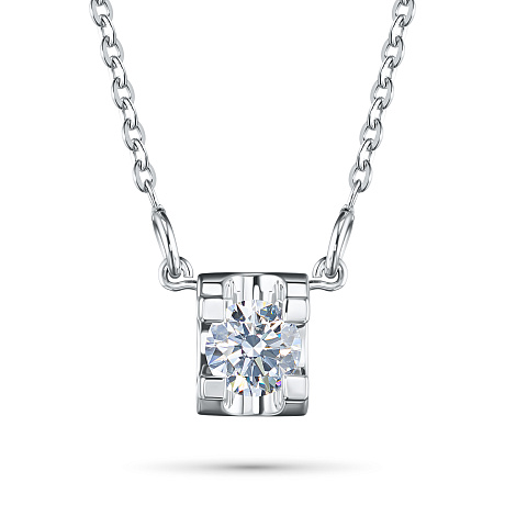 Колье из серебра