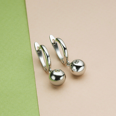 Серьги из серебра